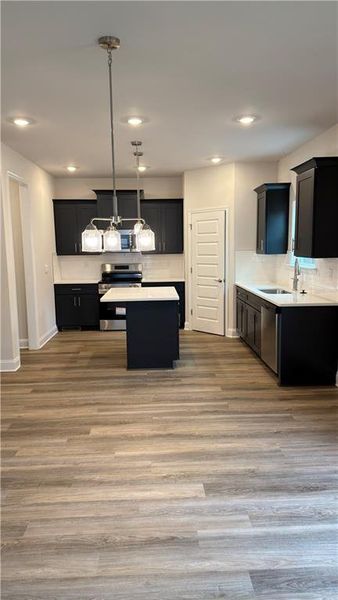 Furnished interior view inside a new home in Habersham Meadows, Demorest (Image 4).