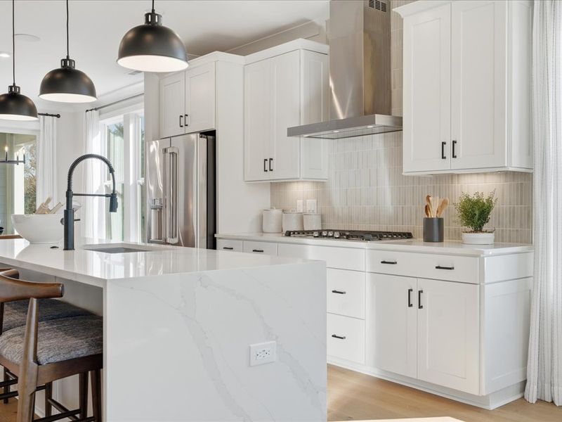Representative furnished interior of a home built from the Aster by Tri Pointe Homes in Ross Farms, Charlotte (Image 16).