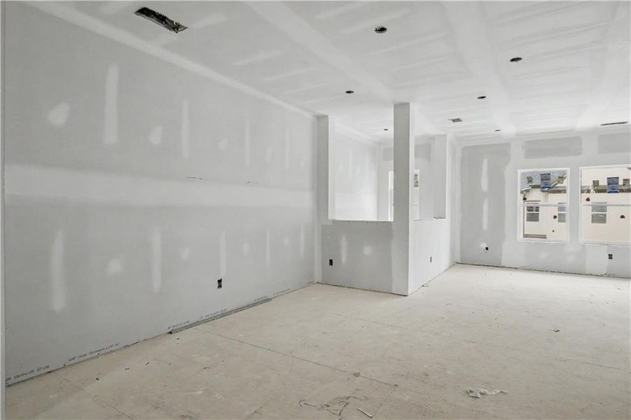 In-progress construction of a new home in , Norcross, GA (Image 6).