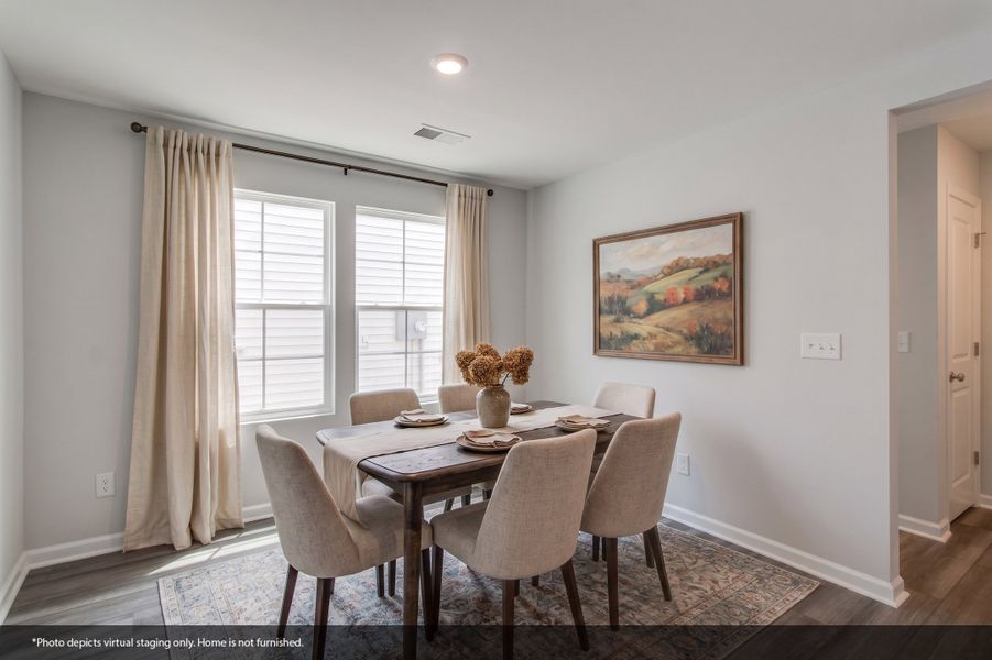 Furnished interior view inside a new home in Ellington, Elgin (Image 9).
