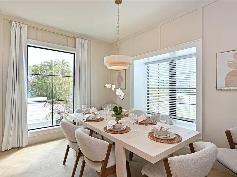 Furnished interior view inside a new home in , Bradenton Beach (Image 34).