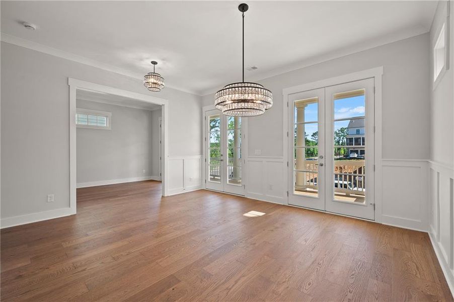 Spacious, unfurnished interior of a new home in South on Main, Woodstock (Image 16).
