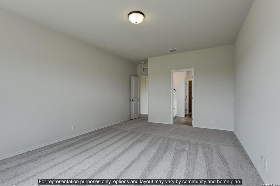 Spacious, unfurnished interior of a new home in The Wilder, Adkins (Image 12).