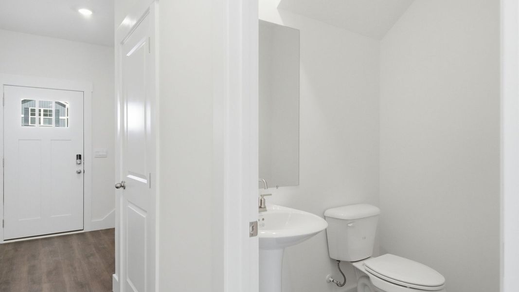 Furnished interior view inside a new home in The Arbor Townhomes, Kingsport (Image 9).