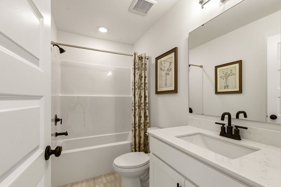 Furnished interior view inside a new home in Ambridge, Conway (Image 14). Furnished interior view inside a new home in Ambridge, Conway (Image 14).