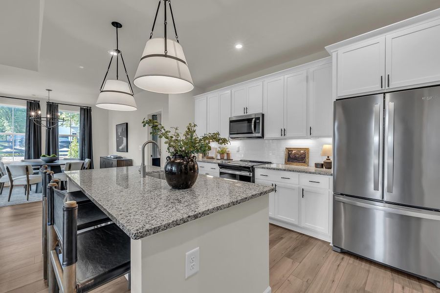 Furnished interior view inside a new home in Social Circle, Chattanooga (Image 3).