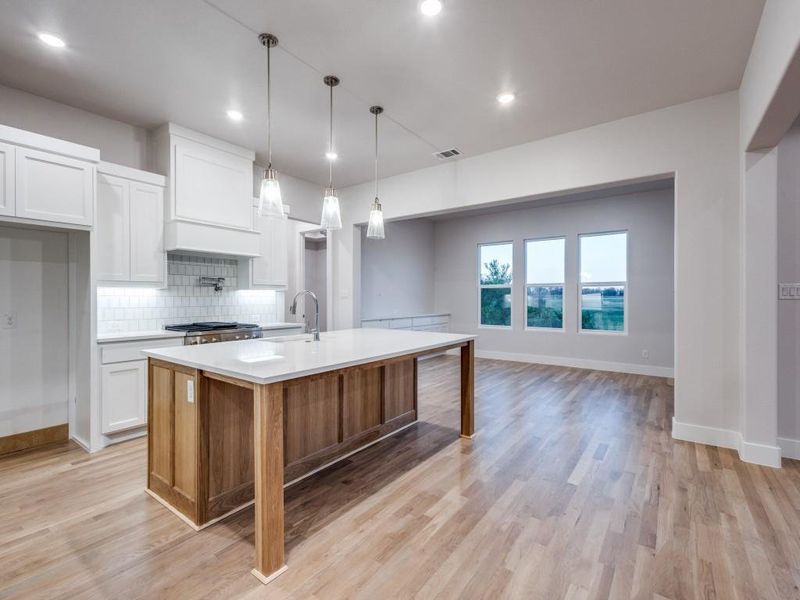 Furnished interior view inside a new home in , McKinney (Image 8).