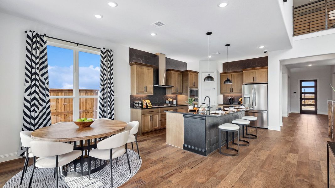 Representative furnished interior of a home built from the Cornell by DRB Homes in Lakeshore Bluffs, Shady Shores (Image 12). Representative furnished interior of a home built from the Cornell by DRB Homes in Lakeshore Bluffs, Shady Shores (Image 12).