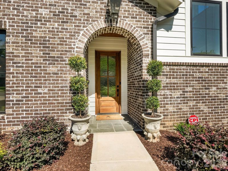 Exterior details and patio area of a home in , Charlotte (Image 3).