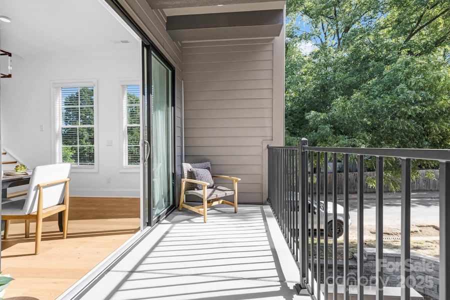 Furnished interior view inside a new home in , Charlotte (Image 32).