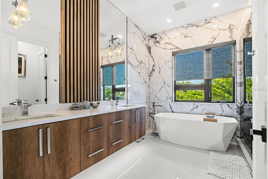 Furnished interior view inside a new home in , Sarasota (Image 7).