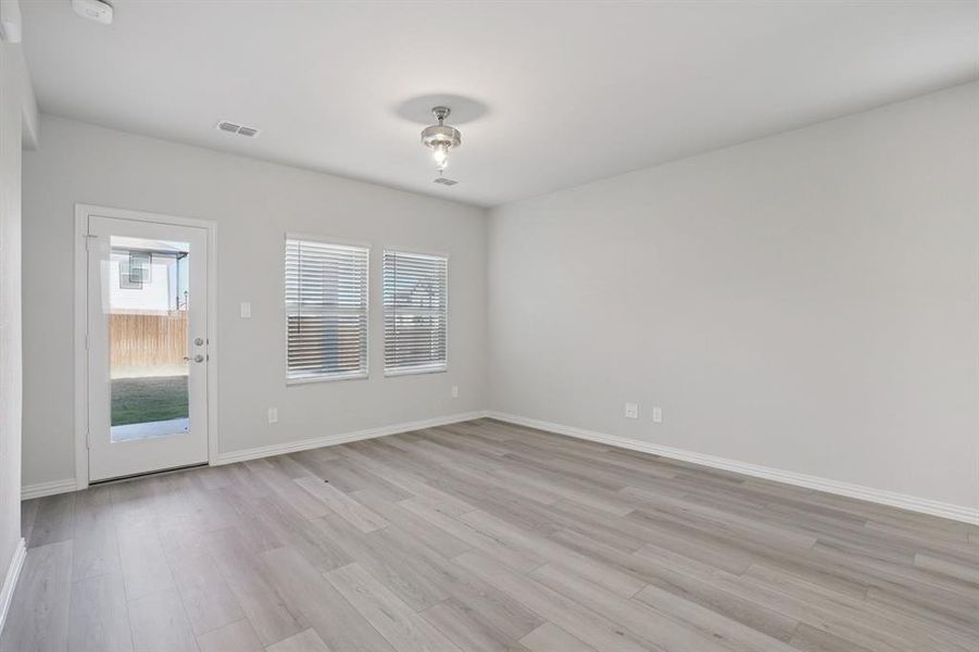 Spacious, unfurnished interior of a new home in Trails of Lavon - Spring Series, Lavon (Image 22).
