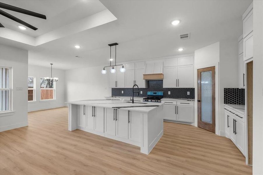 Furnished interior view inside a new home in , Grand Prairie (Image 5).