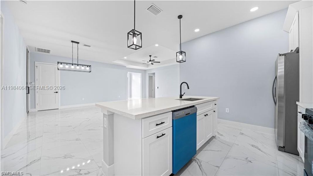 Furnished interior view inside a new home in , Lehigh Acres (Image 11).