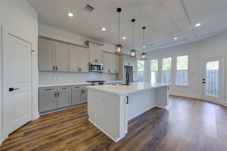 Furnished interior view inside a new home in , Houston (Image 12).