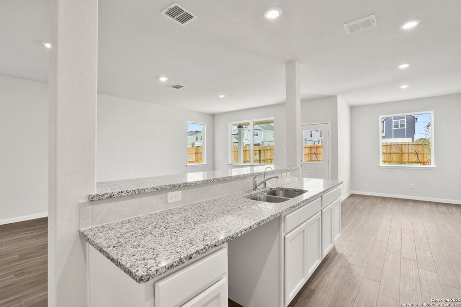 Furnished interior view inside a new home in Melissa Ranch, San Antonio (Image 11).