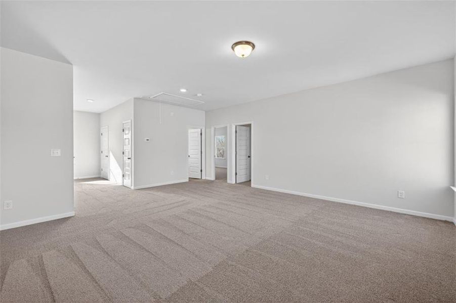 Spacious, unfurnished interior of a new home in Roxeywood Park, Winder (Image 39).