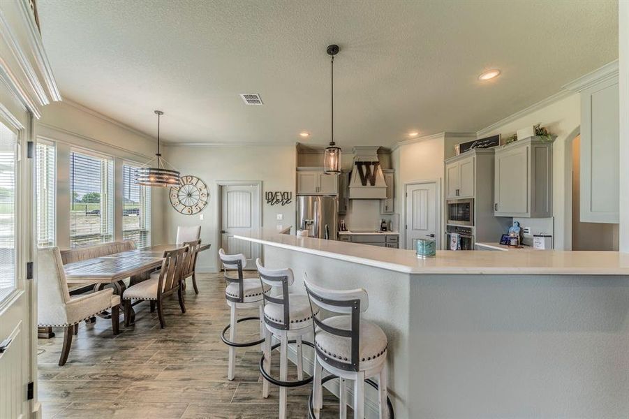 Furnished interior view inside a new home in , Weatherford (Image 6).