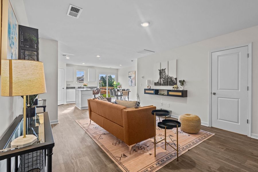 Furnished interior view inside a new home in Champions Village at Cherry Hill, Pendleton (Image 16).