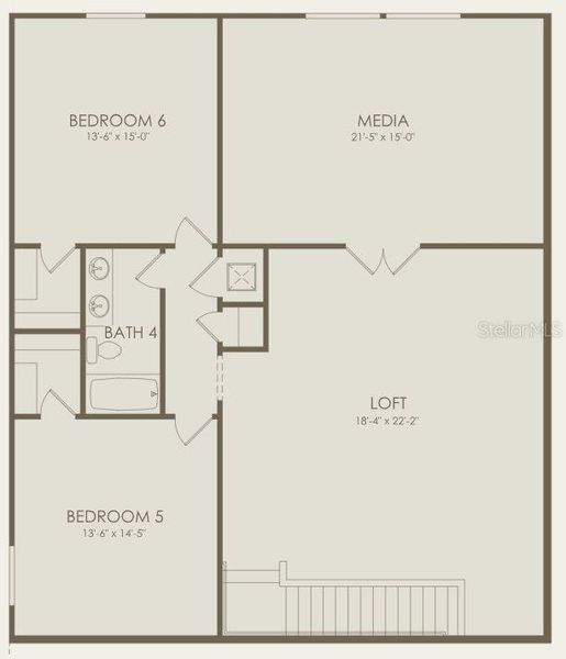 Floor Plan - Floor Two