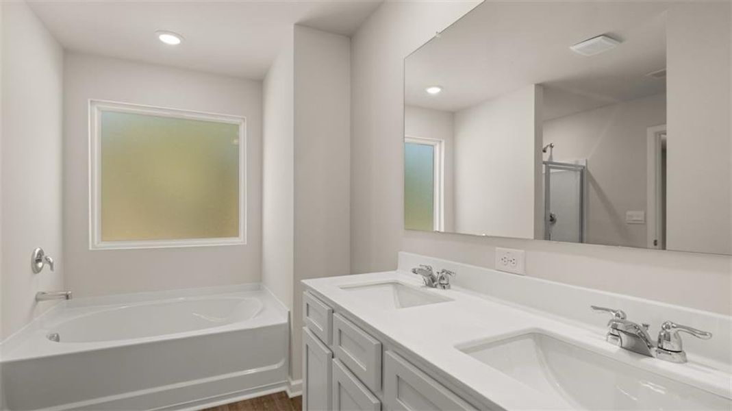 Furnished interior view inside a new home in Willowbrook, Winder (Image 7).