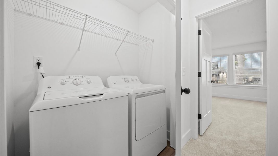 Furnished interior view inside a new home in Clayton Crossing, Arden (Image 13).
