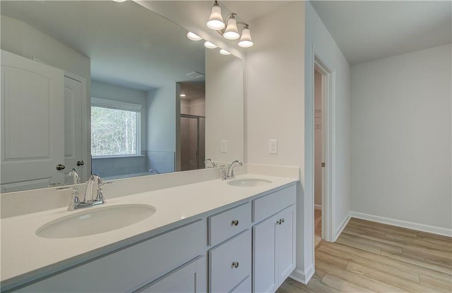 Furnished interior view inside a new home in Westminster, Covington (Image 10). Furnished interior view inside a new home in Westminster, Covington (Image 10).