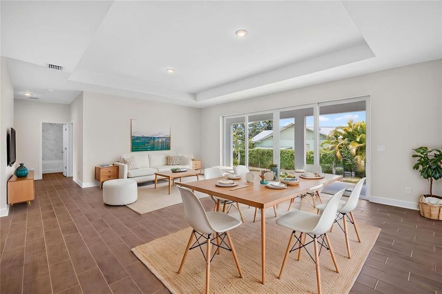 Furnished interior view inside a new home in , Port Charlotte (Image 13).