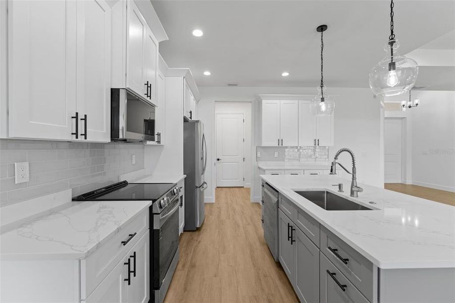 Furnished interior view inside a new home in , North Port (Image 8).