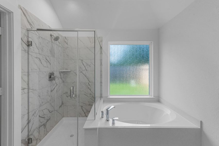 Furnished interior view inside a new home in Cypresswood Landing, Humble (Image 10).