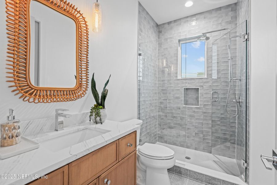 Furnished interior view inside a new home in , St. Johns (Image 36).