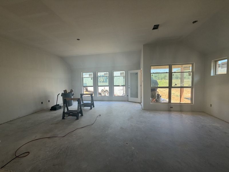 In-progress construction of a new home in Sunset Ridge, Cleburne, TX (Image 19).