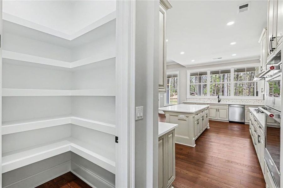 Furnished interior view inside a new home in , Atlanta (Image 8).