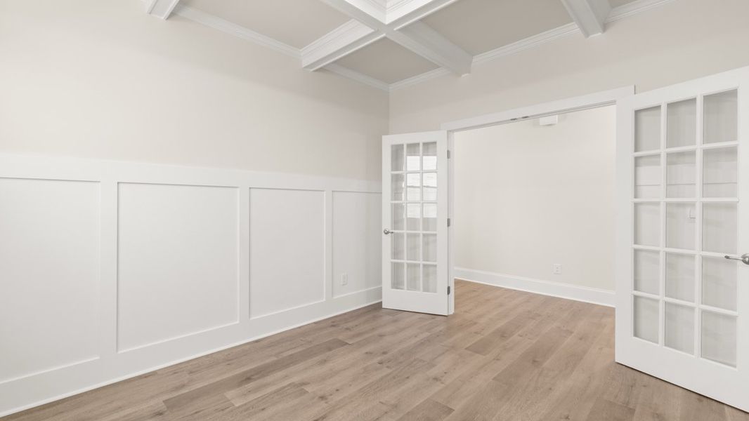 Representative unfurnished interior of a home built from the Clifton by D.R. Horton in Hamptons at Riverwood North, Dallas (Image 16).