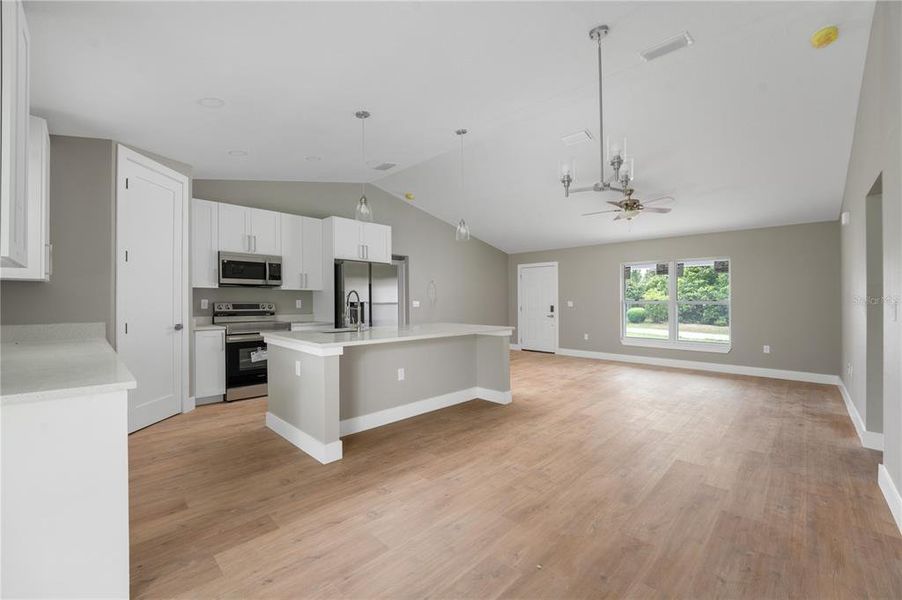 Furnished interior view inside a new home in , Citrus Springs (Image 7).