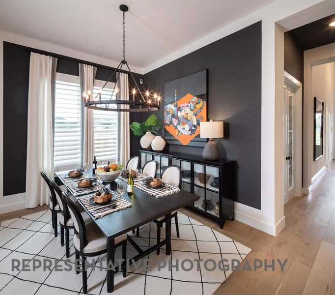 Furnished interior view inside a new home in Star Trail: 55ft. lots, Prosper (Image 27). Furnished interior view inside a new home in Star Trail: 55ft. lots, Prosper (Image 27).