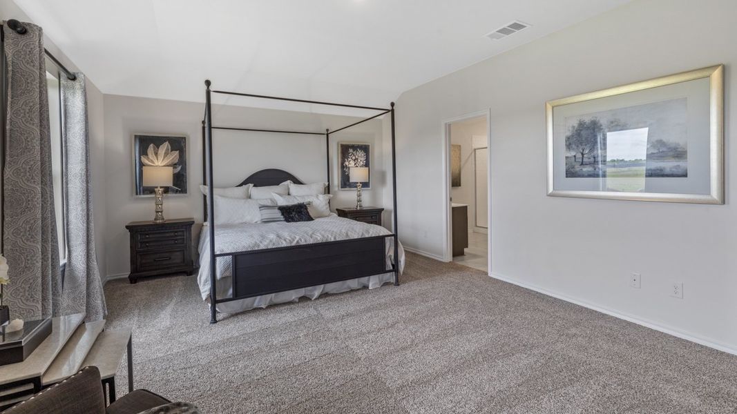 Furnished interior view inside a new home in Crane Crossing, Crandall (Image 16).