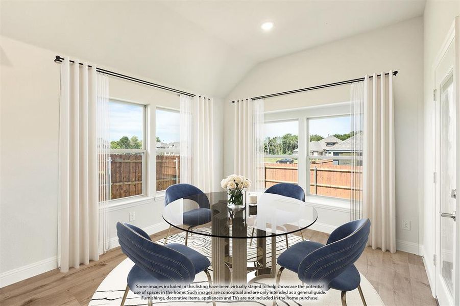 Furnished interior view inside a new home in Sunset Ridge, Alvarado (Image 16). Furnished interior view inside a new home in Sunset Ridge, Alvarado (Image 16).