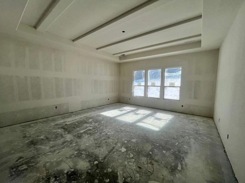 In-progress construction of a new home in Eagle Ridge Estates, Weatherford, TX (Image 5).