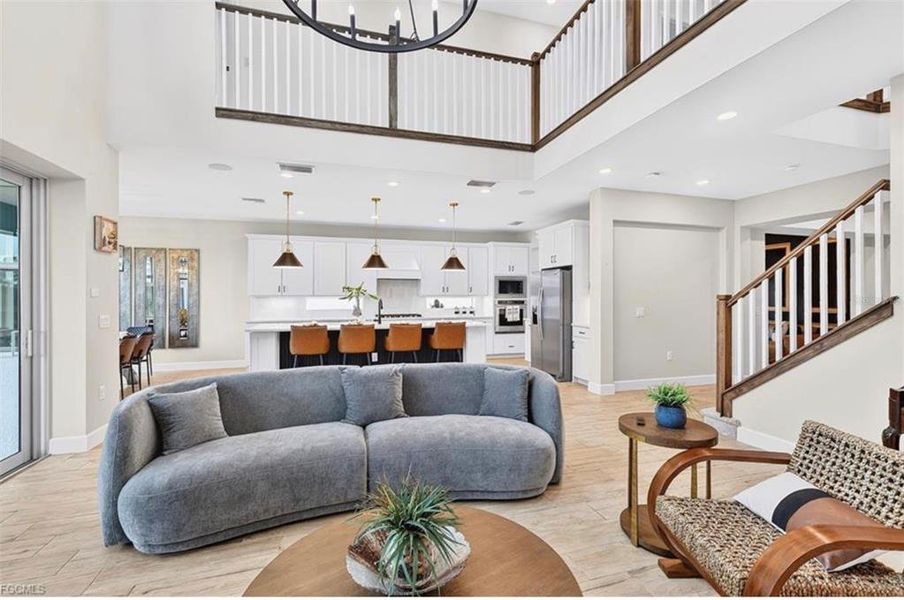 Furnished interior view inside a new home in , Punta Gorda (Image 13).