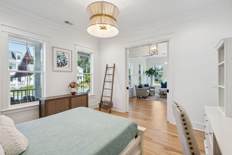 Furnished interior view inside a new home in , Mount Pleasant (Image 35).