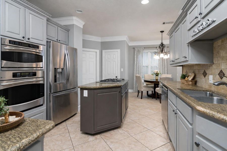 Furnished interior view inside a new home in , Beaumont (Image 8).