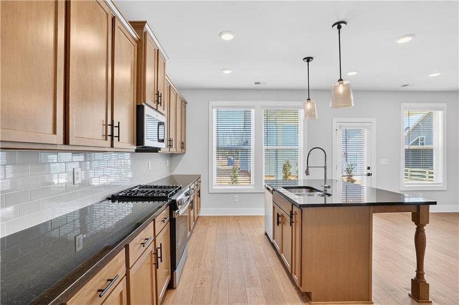 Furnished interior view inside a new home in The Fairways at Mirror Lake, Villa Rica (Image 20).
