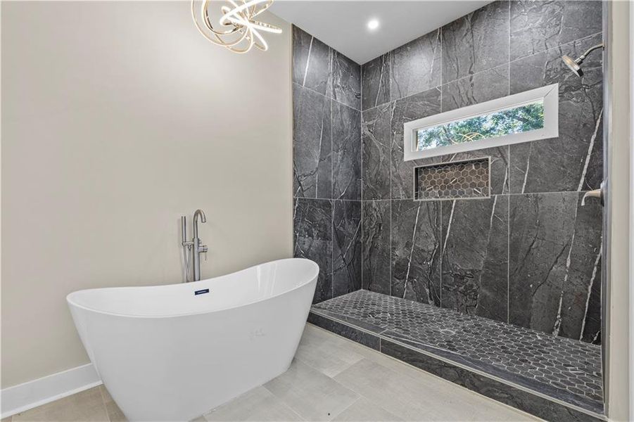 Furnished interior view inside a new home in , Atlanta (Image 7).