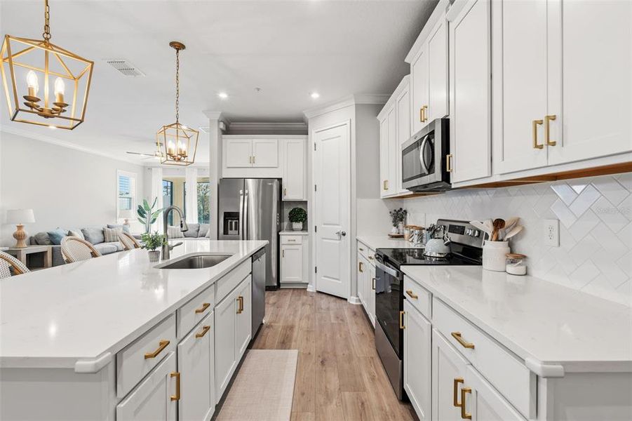 Furnished interior view inside a new home in , Venice (Image 27).