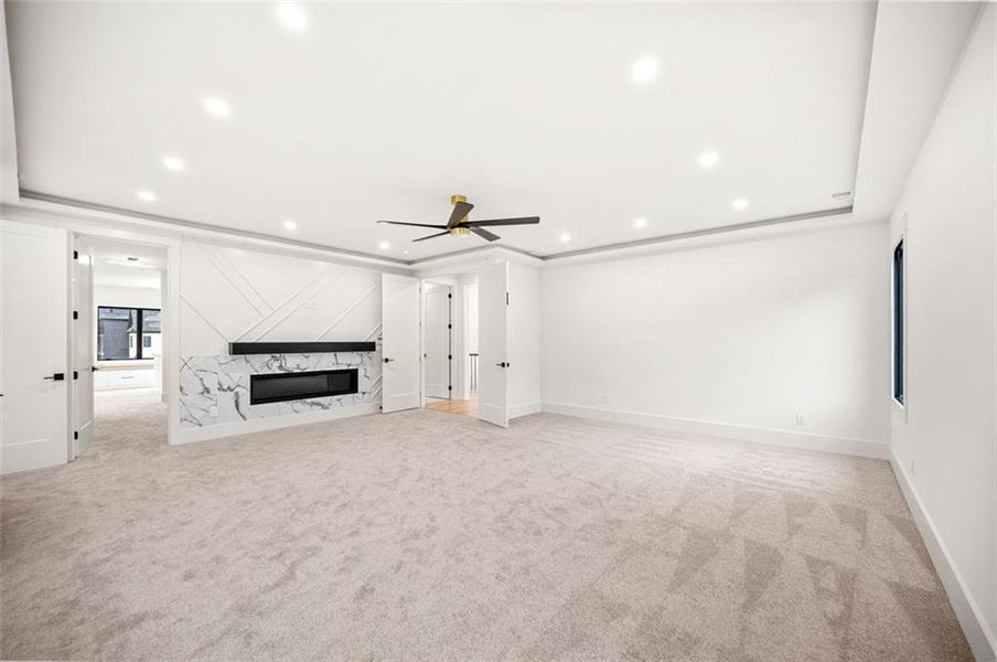 Spacious, unfurnished interior of a new home in Timber Rock Manor, Cumming (Image 69).