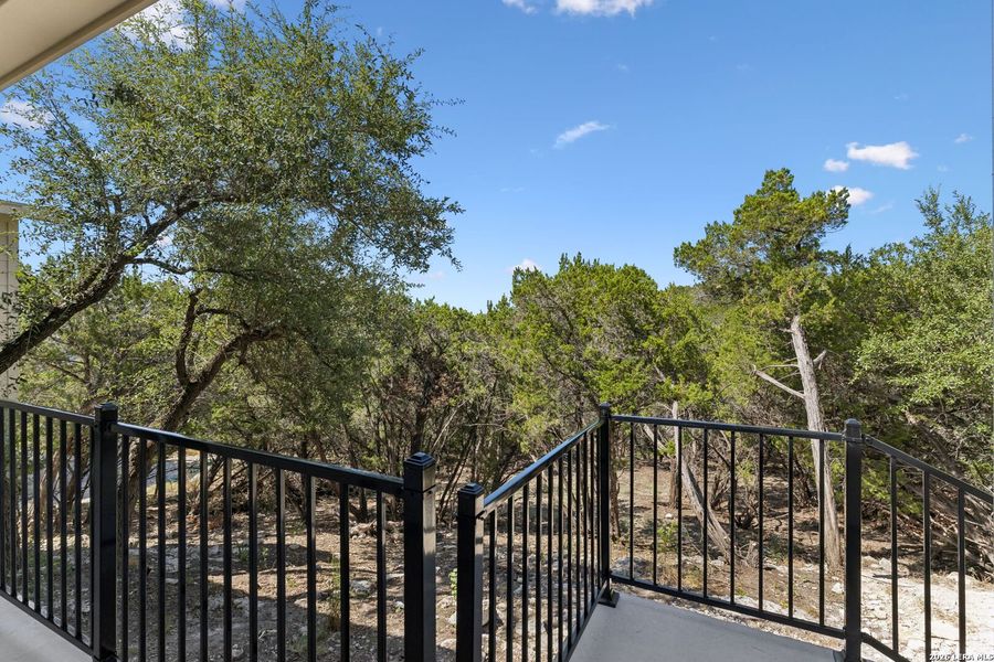 Exterior details and patio area of a home in , Canyon Lake (Image 20).