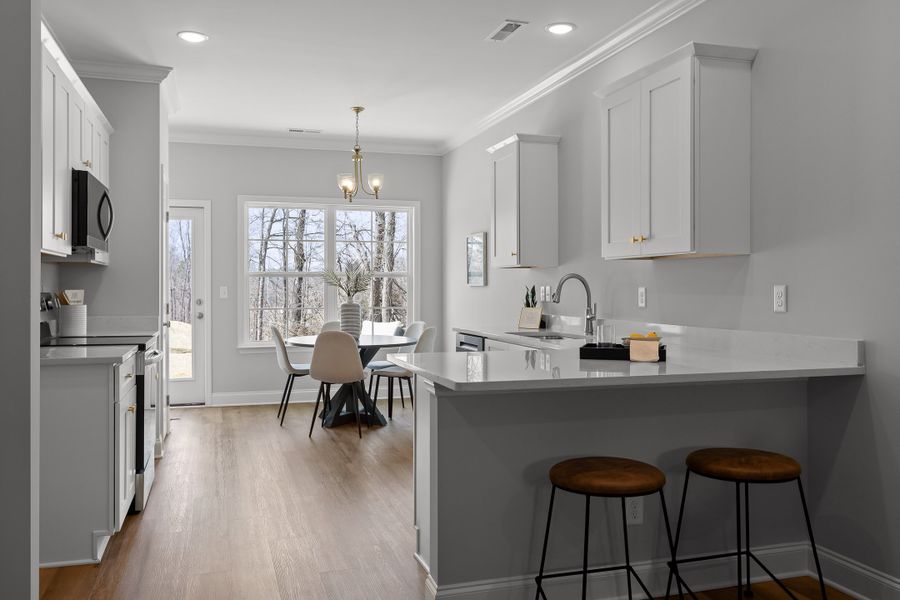 Furnished interior view inside a new home in The Eleuthera, Chattanooga (Image 12).