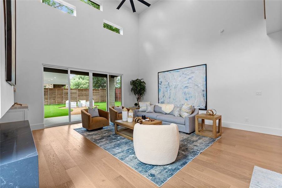 Furnished interior view inside a new home in , Dallas (Image 9). Furnished interior view inside a new home in , Dallas (Image 9).