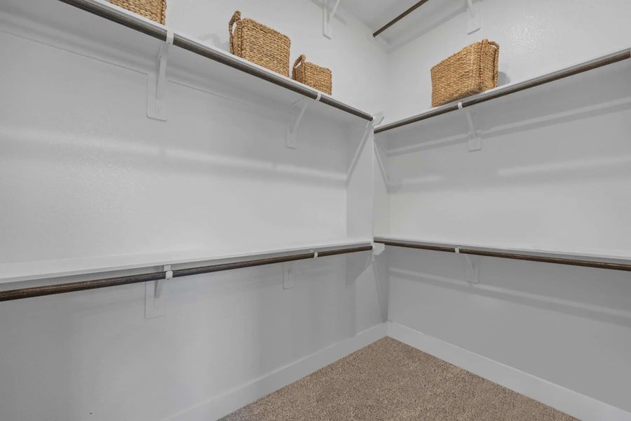 Representative unfurnished interior of a home built from the PT Bonneville by Chesmar Homes in Attwater, Waller (Image 17).